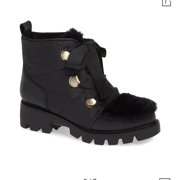 Kelsi Dagger black gamble boot 7.5 Anthropologie - Picture 1 of 7
